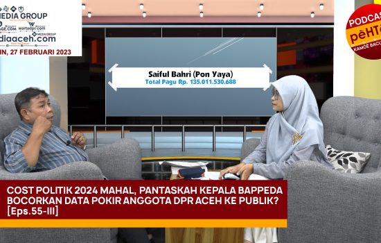 Pantaskah Kepala BAPPEDA Bocorkan Data Pokir Anggota DPR Aceh ke Publik? [Eps.55-III]